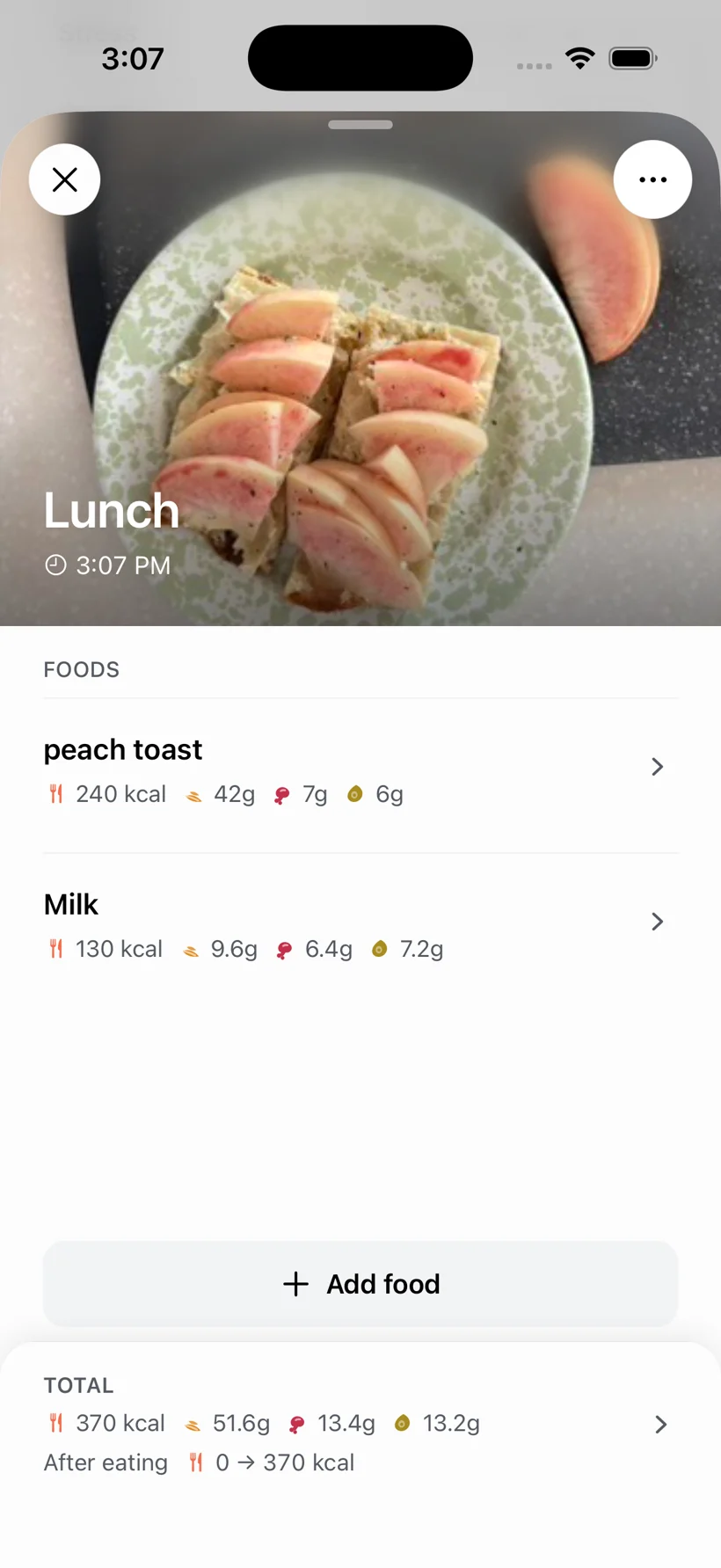 Snap the meal. Grio does the math.